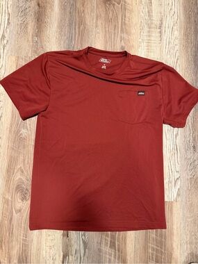 Dickies Men’s Short Sleeve Pocket Tee - Brick Red